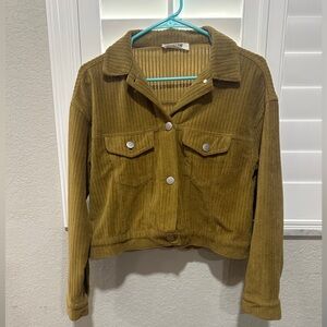 Double Zero mock corduroy jacket, long sleeves, Small